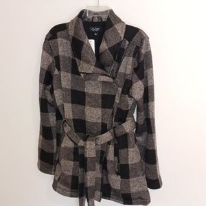 Jasmine knit Trench Jacket from the Coffee Shop.